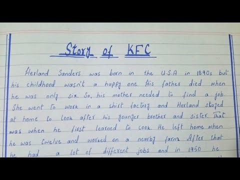 KFC Success Story | How Colonel Sanders Built a Billion-Dollar Fast Food Empire|@MyAttainments795
