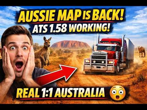 Australian Outback Map UPDATED for ATS 1.58! (Full Install Guide + Fixes)