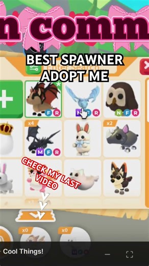 Adopt me spawner!!