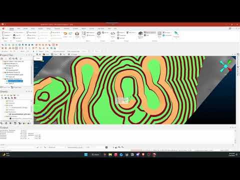 Final pit design in datamine studio OP as my final proj.
