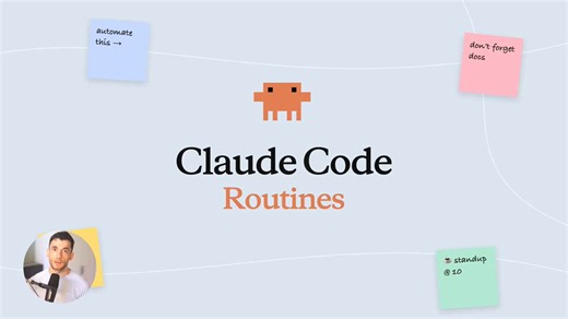 𝗖𝗹𝗮𝘂𝗱𝗲 𝗥𝗼𝘂𝘁𝗶𝗻𝗲𝘀 𝗷𝘂𝘀𝘁 𝘁𝘂𝗿𝗻𝗲𝗱 𝗔𝗜 𝗳𝗿𝗼𝗺 𝗮 𝗵𝗲𝗹𝗽𝗲𝗿 𝗶𝗻𝘁𝗼 𝗮 𝟮𝟰/𝟳 𝗲𝗺𝗽𝗹𝗼𝘆𝗲𝗲. 𝗬𝗼𝘂𝗿 𝗹𝗮𝗽𝘁𝗼𝗽 𝗰𝗮𝗻 𝗯𝗲 𝗼𝗳𝗳. 𝗜𝘁 𝗸𝗲𝗲𝗽𝘀 𝘄𝗼𝗿𝗸𝗶𝗻𝗴.Here's how it works:→ Write a prompt once. Claude follows it forever.→ Connect repos, GitHub, Slack, APIs. Claude uses them all.→ 3 triggers: schedule, API event, or GitHub push.→ Stack multiple triggers on one routine.→ Runs full Claude Code sessions. Shell commands. File edits. PRs.→ Runs on Anthropic's 