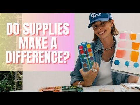 Cheap vs. Professional Watercolor Paints — Is Expensive Paint Really Worth It?