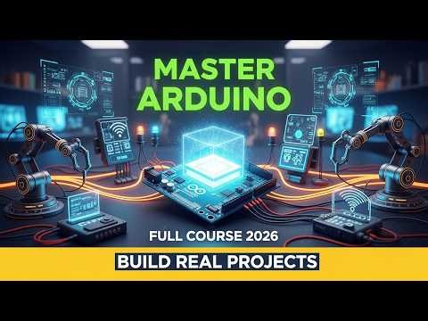 Master Arduino from Beginner to Advanced | Complete Full Course 2026 | Arduino Ultimate Masterclass