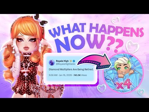 WHAT HAPPENS To Players With MULTIPLIERS Now..? 🏰 Royale High Tea Spill.