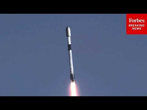 WATCH: SpaceX Launches Falcon 9 Rocket To Deploy New Starlink Satellites