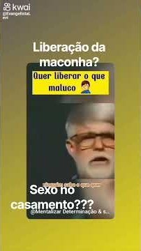 Cláudio Duarte explains: Legalization of marijuana??? Sex in marriage???