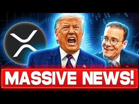 TRUMP'S CRYPTO CHAIR JUST CHANGED EVERYTHING | XRP MASSIVE NEWS