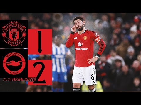 Defeat In The FA Cup | Man Utd v Brighton | Highlights