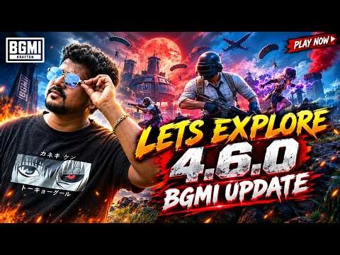 VRTICAL🚨 BGMI 4.6.0 UPDATE IS HERE!🔥LET'S EXPLORE NEW FEATURES + LIVE GAMEPLAY😱 #bmgi #indiangamer