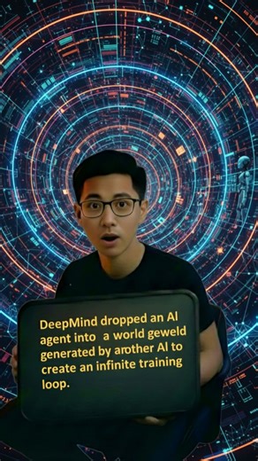 10x AI Engineer on Instagram: "Google DeepMind's latest research with SIMA 2 and the Genie world-model shows an Al agent learning across Al-generated virtual worlds, where Genie creates interactive environments on the fly and SIMA 2 navigates and adapts within them. DeepMind scientists highlight this agent-in-world approach as a way to generate virtually unlimited training scenarios, letting the agent improve through self-directed play without human-curated data. This setup doesn't literally mea