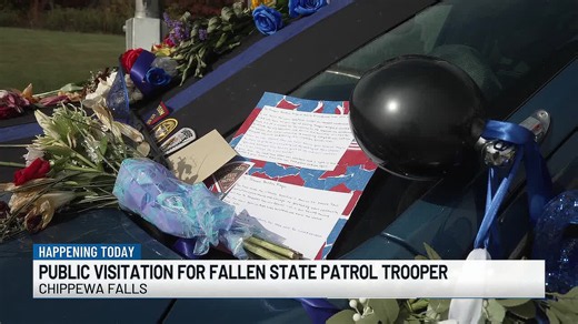 Public visitation, funeral services set for Wisconsin state trooper Bradley Ritger