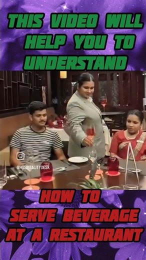 What mistakes waiters do for Beverage service at a Restaurant | Beverage service#beverage #service