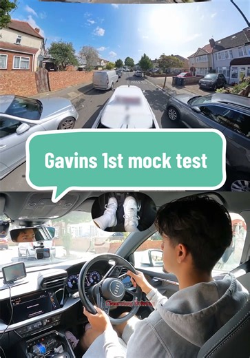 Gavin’s first mock test (part 1) @Gavin.s #driving #car #test #london #learn