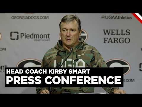 Georgia Football: Head Coach Kirby Smart Spring Practice Press Conference