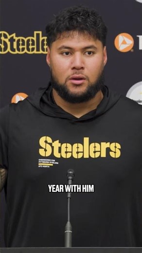 Troy Fautanu on Aaron Rodgers