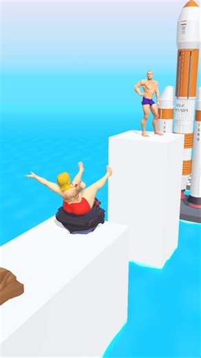 Squeezy Girl Fun Reverse Jumping Gameplay #shorts #squeeze #india #usa