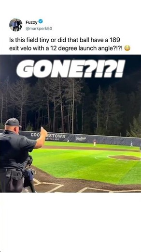 lowest home run ever?! 😲