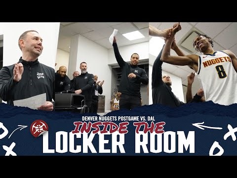 "What We're Doing Right Now Is Special" Denver Nuggets Locker Room After Win 🎥 | vs. DAL