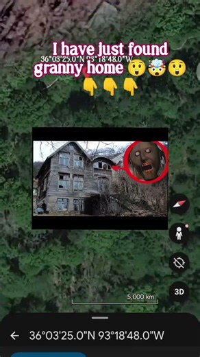 Granny home 🌴 😮❤️😮 google map and google earth and all maps #google​​ earth,#oc​​ #gaint​​ #map
