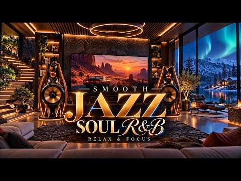 Smooth Jazz & Soul R&B - Midnight Jazz Lounge | Relaxing Instrumental Vibes