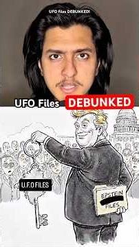 UFO files DEBUNKED! #shorts #ufofiles #aliens #hantavirus #epsteinfiles #trump #reality #facts