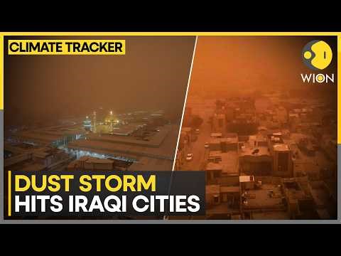 Iraq Dust Storm: Dust Storm Engulfs Iraqi Cities As Visibility Drops To Zero | WION Climate Tracker
