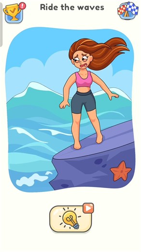 Dop 5 (Delete One Part) ride the waves # Shorts #iambot #hpkranayt #games #dop2 #dop#dop5