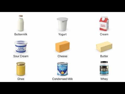 Every Type of Milk Product Explained #milk #dairy