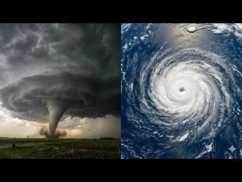 Superstorms Explained: Tornadoes vs Hurricanes | Science & Safety #storms #storm #scienceexplanation