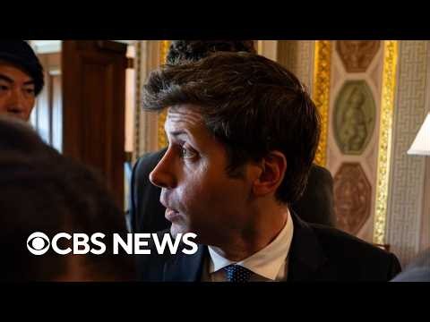 Why researchers are calling for a slowdown of AI development as Sam Altman meets with lawmakers
