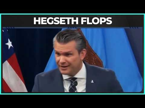Hegseth's Disaster Press Conference Isn't Fooling ANYONE