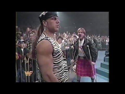 On This Day - Roddy Piper & Shawn Michaels Confrontation on Royal Rumble Encore Plus (1/31/95)
