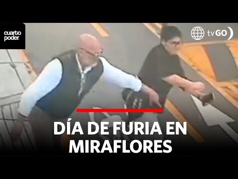 Día de furia en Miraflores | Cuarto Poder | Perú