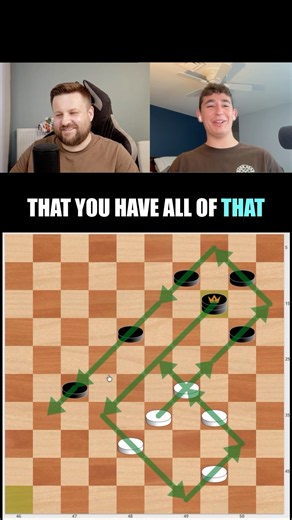 Checkers Puzzles are Insane… #checkers #draughts #chess #livestream #streamer