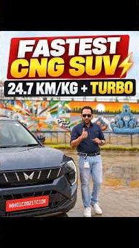 India’s FASTEST CNG SUV 🚀 Mahindra XUV 3XO CNG Test 🔥