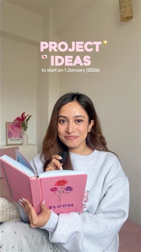 project ideas to start on 1st January 2026 🩷📝