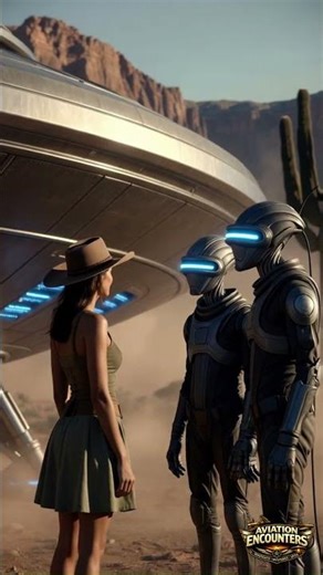 Fix My UFO, Cowgirl - Aliens #SciFiComedy #UFO #alien #aliens #coegirl