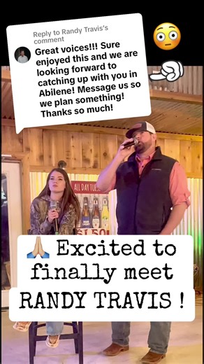 Dad Daughter Singing Tribute with Randy Travis