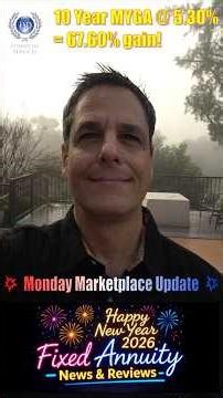 Kicking off 2026 with🔥MYGA rate boosts: 10-Year @ 5.30% = 67.60% gain! Secure your accumulation now.