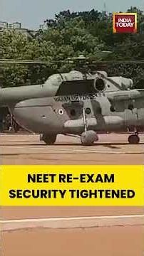 NEET Re-Exam Papers to Be Flown by IAF Helicopter | Mock Drill & High Security Arrangements Begins