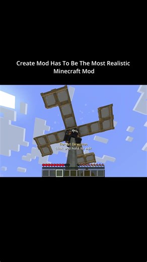 This is why Create Mod is INSANE #minecraft #minecraftshorts