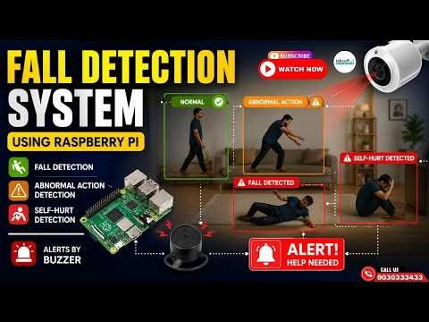 Fall Detection System Using AI | Smart Safety Technology | TakeoffEdu Projects
