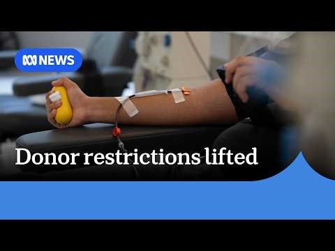 Lifeblood expands donor eligibility based on sexual activity | ABC NEWS