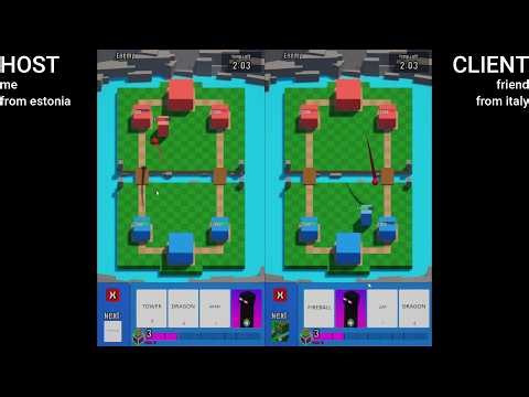 1V1 Showcase of my Clash-Like Game