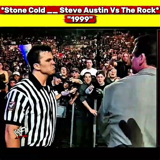 STONE COLD STEVE AUSTIN VS THE ROCK IN 1999