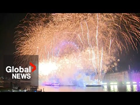 New Year’s 2026: London explodes off the map in whirlwind of colour and booming sound