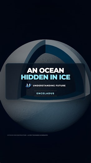 Enceladus: An Ocean Hidden Beneath the Ice #space #physics #astronomy