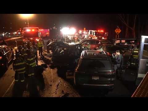 Driver arraigned in wong-way crash that killed two on Southern State Parkway