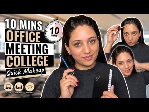 10 Min Work Makeup Tutorial | Fast, Simple & Elegant Everyday Look