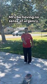 Mfs be having no sense of urgency 😭